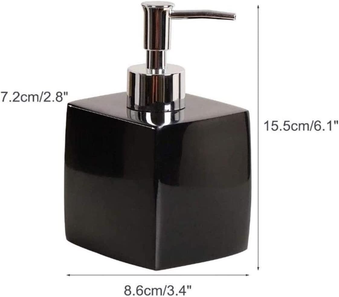 OXOAMP Square Soap Dispenser Set - Black