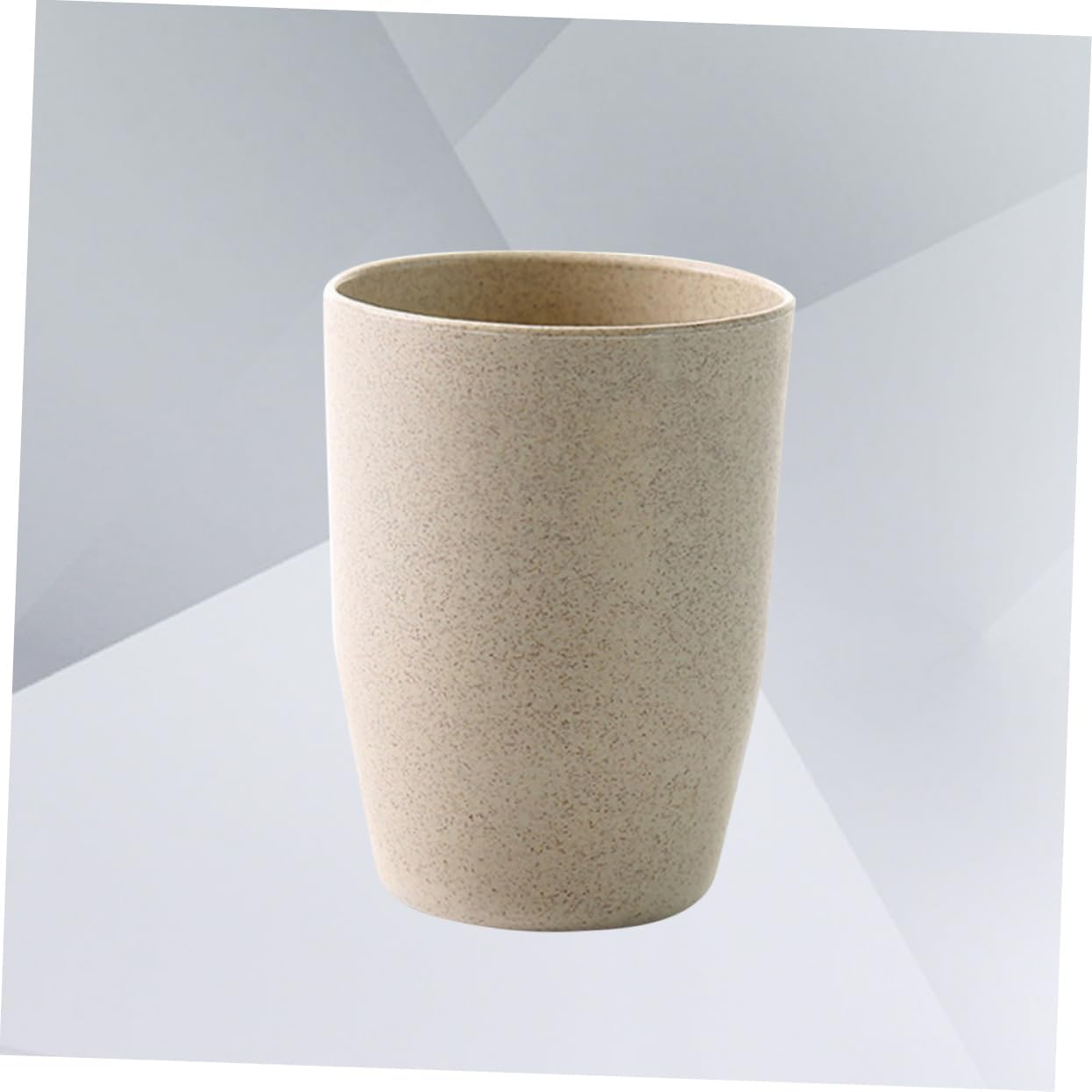 BUGUUYO Wheat Stem Rinsing Mug for Bathroom Use
