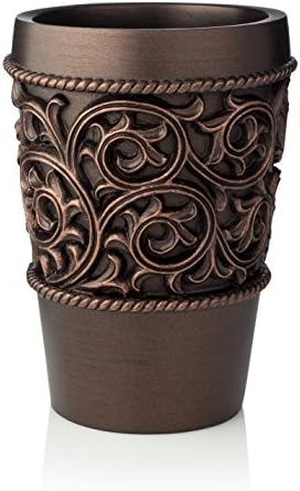 Essentra Home Bronze Bathroom Tumbler Cup 1
