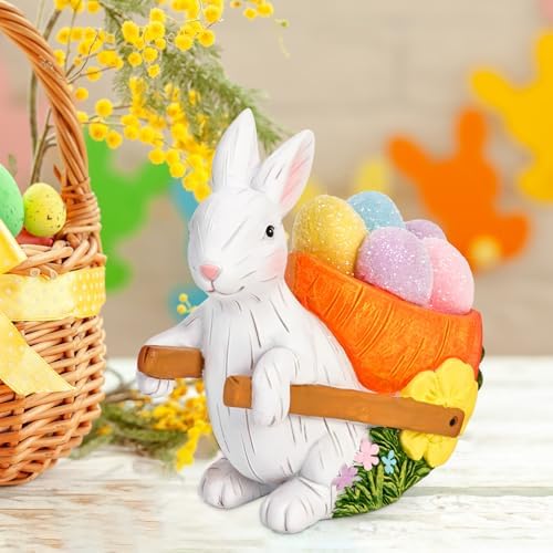 Fribtest Easter Bunny Figurine Home Decor