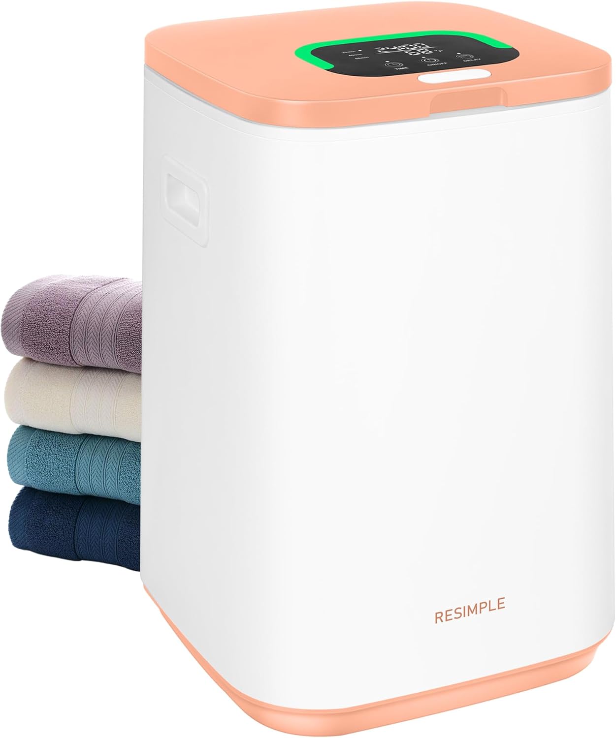 RESIMPLE Towel Warmer with LED Display and 3 Heating Modes 1