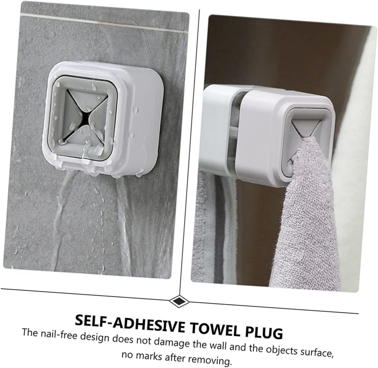 PRETYZOOM 3Pcs Wall Mounted Towel Racks
