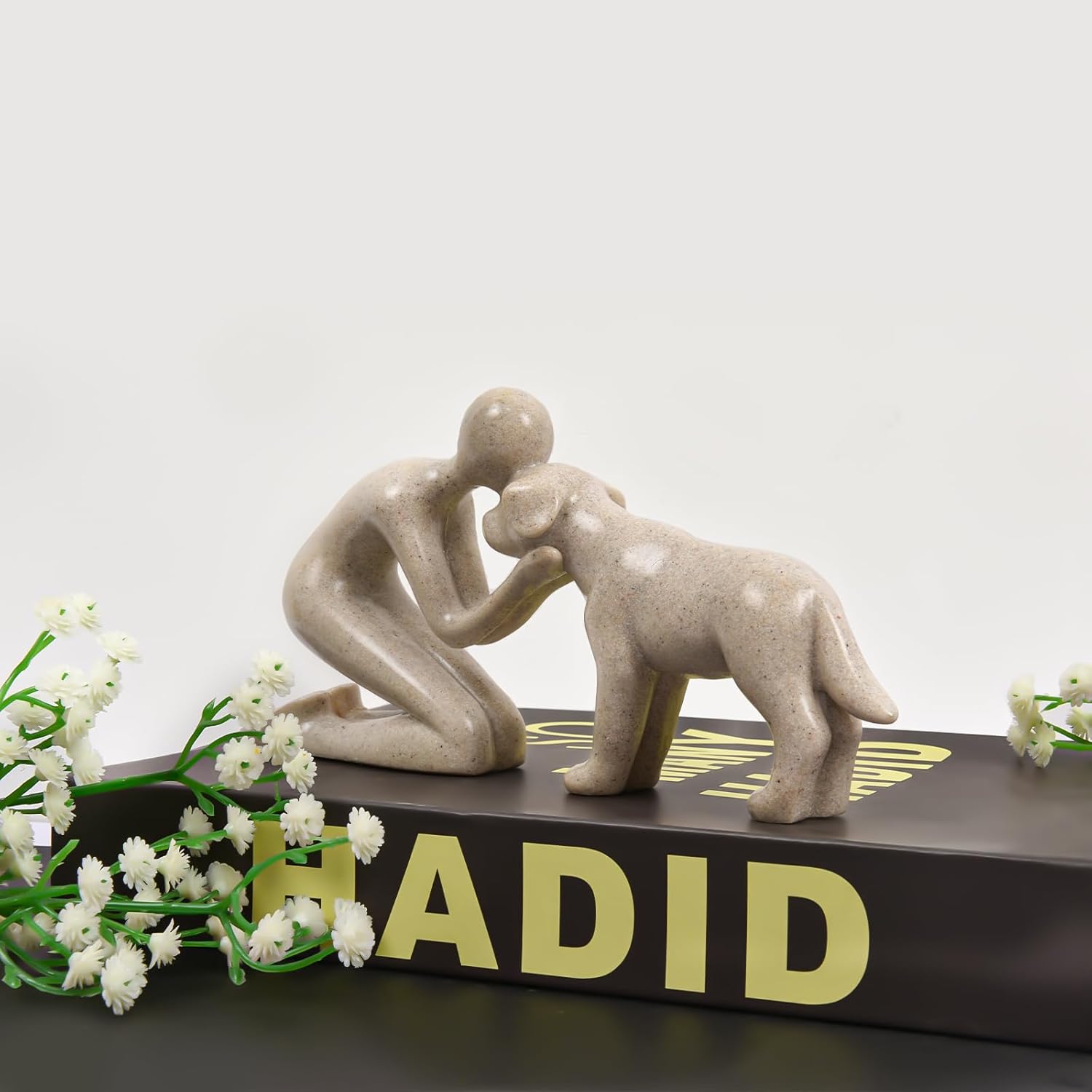 FriyGardcn Dog Sculpture Home Decor Statue 1