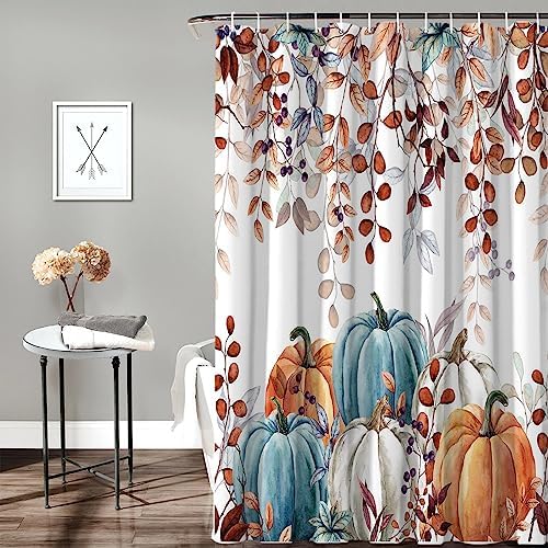 Vandarllin Fall Thanksgiving Shower Curtain Set 1
