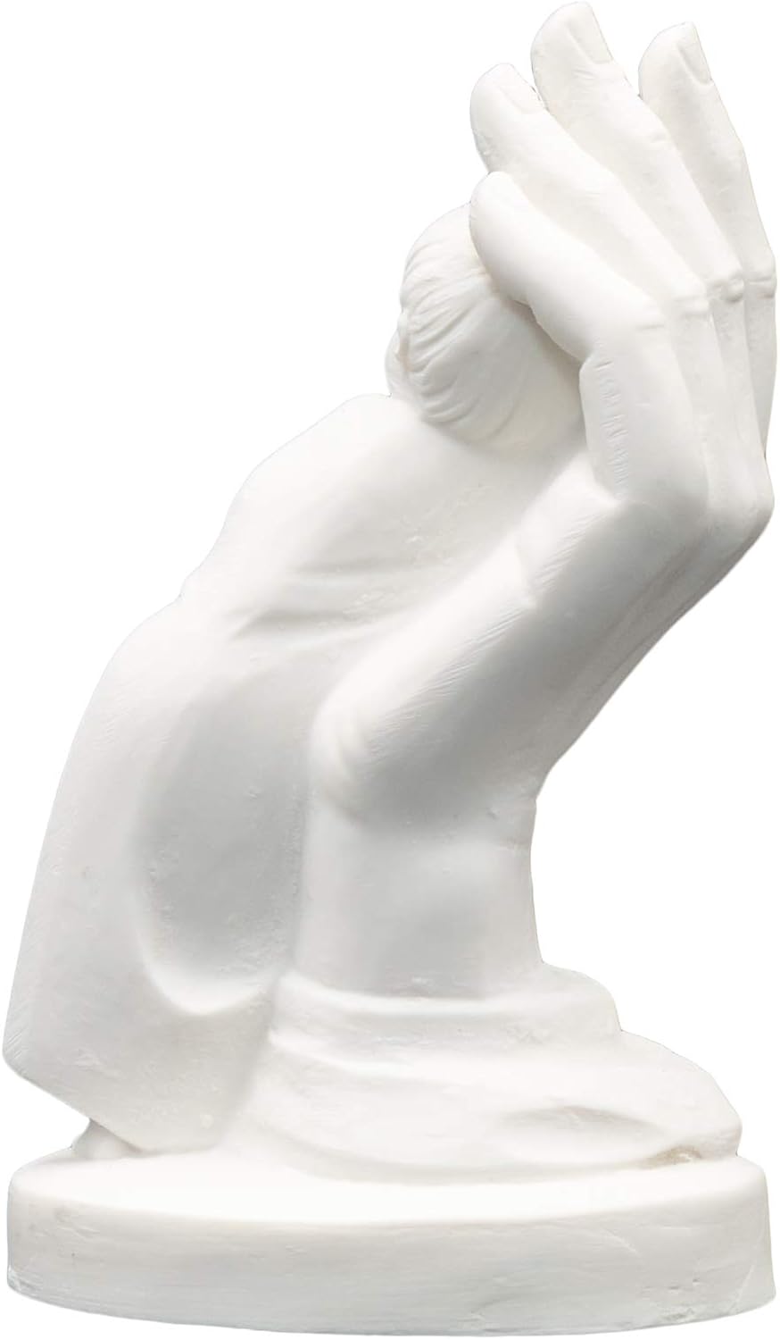 Helcee Handmade Alabaster Baby Boy Statue 47 inches