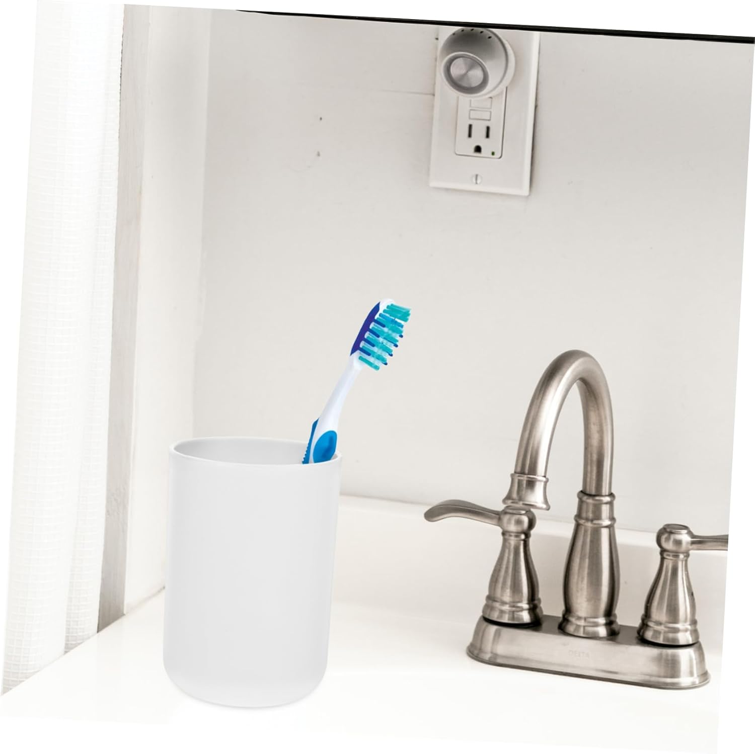 Luxshiny 2pcs Reusable Tooth Rinsing Tumblers 1