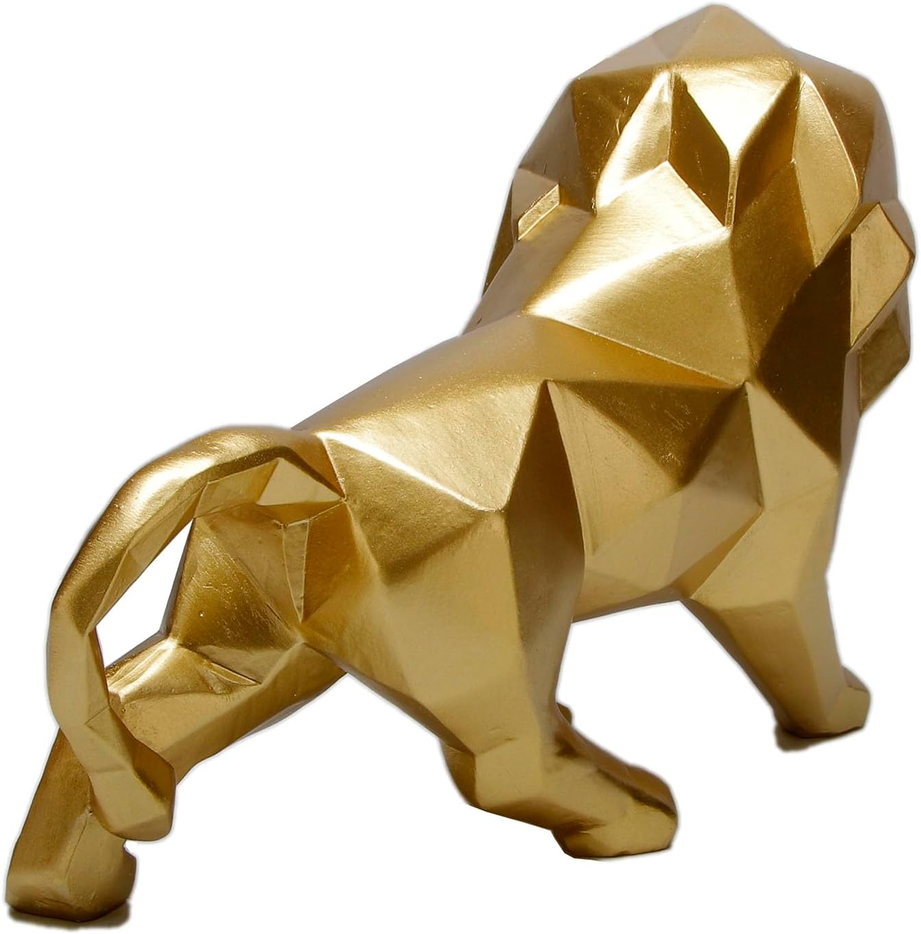 Wisifayardin Golden Lion Sculpture Resin Statue