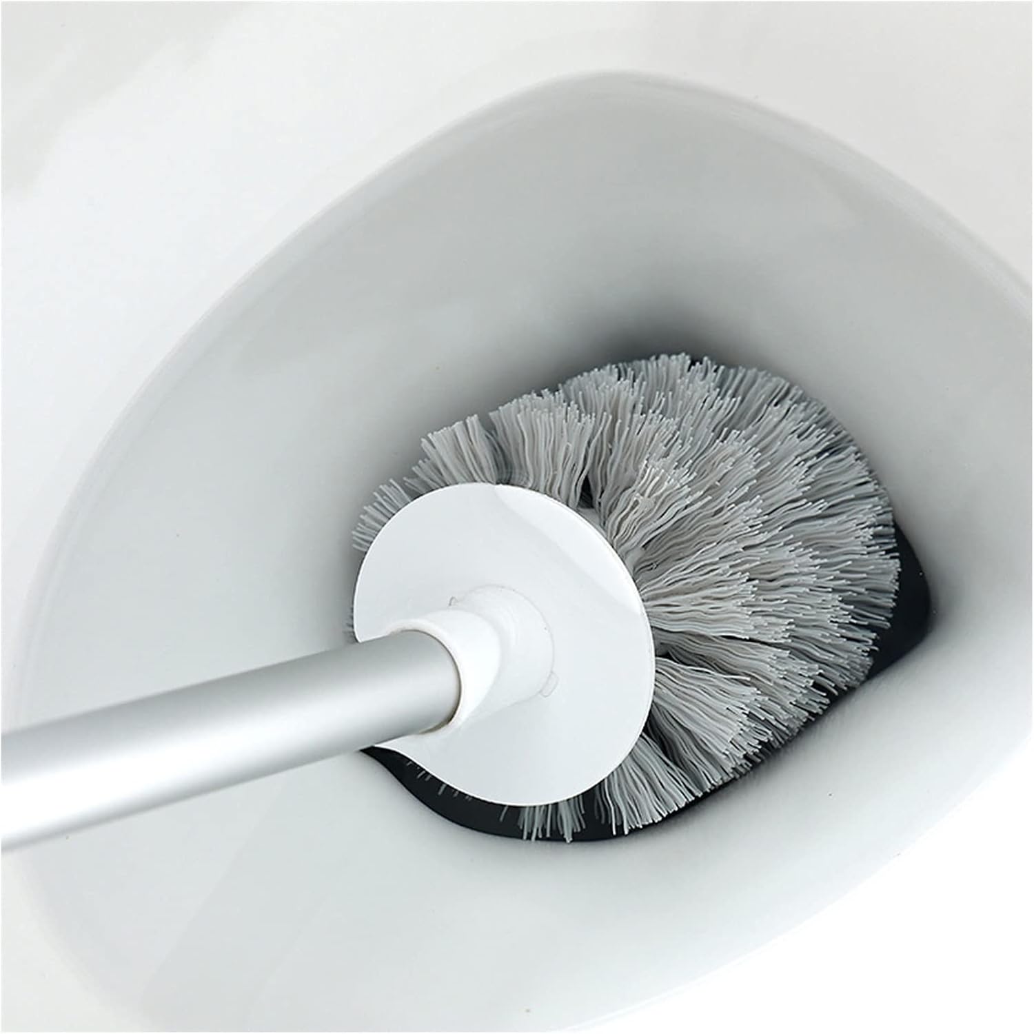 TOMYEUS Non-Slip Toilet Brush with Long Handle