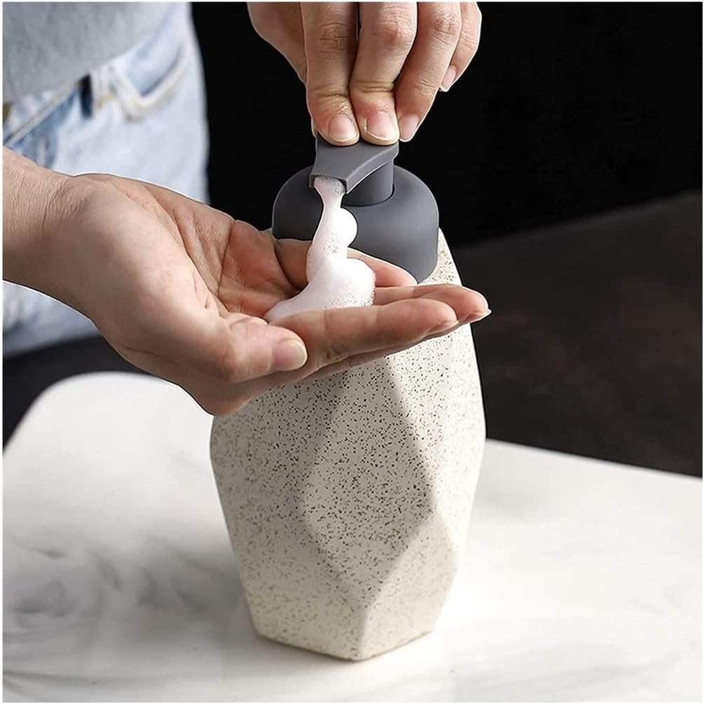 KAAZEE Countertop Foam Soap Dispenser 440ml Black