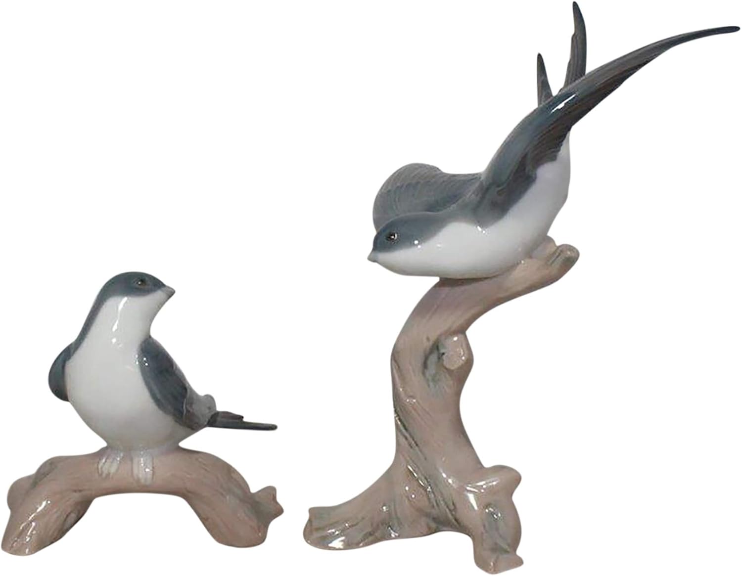 Lladr Two Hearts Together Porcelain Sculpture