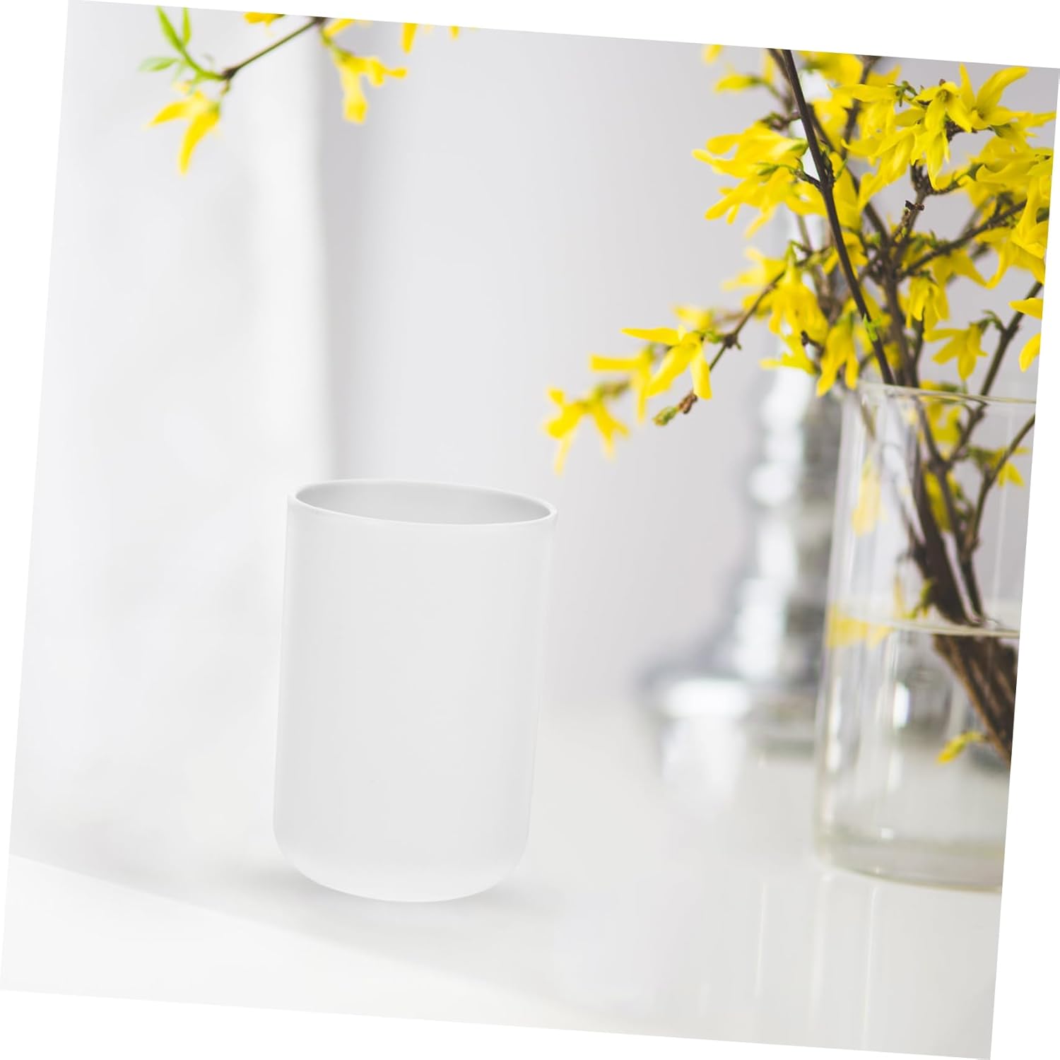 Luxshiny 2pcs Reusable Tooth Rinsing Tumblers 1
