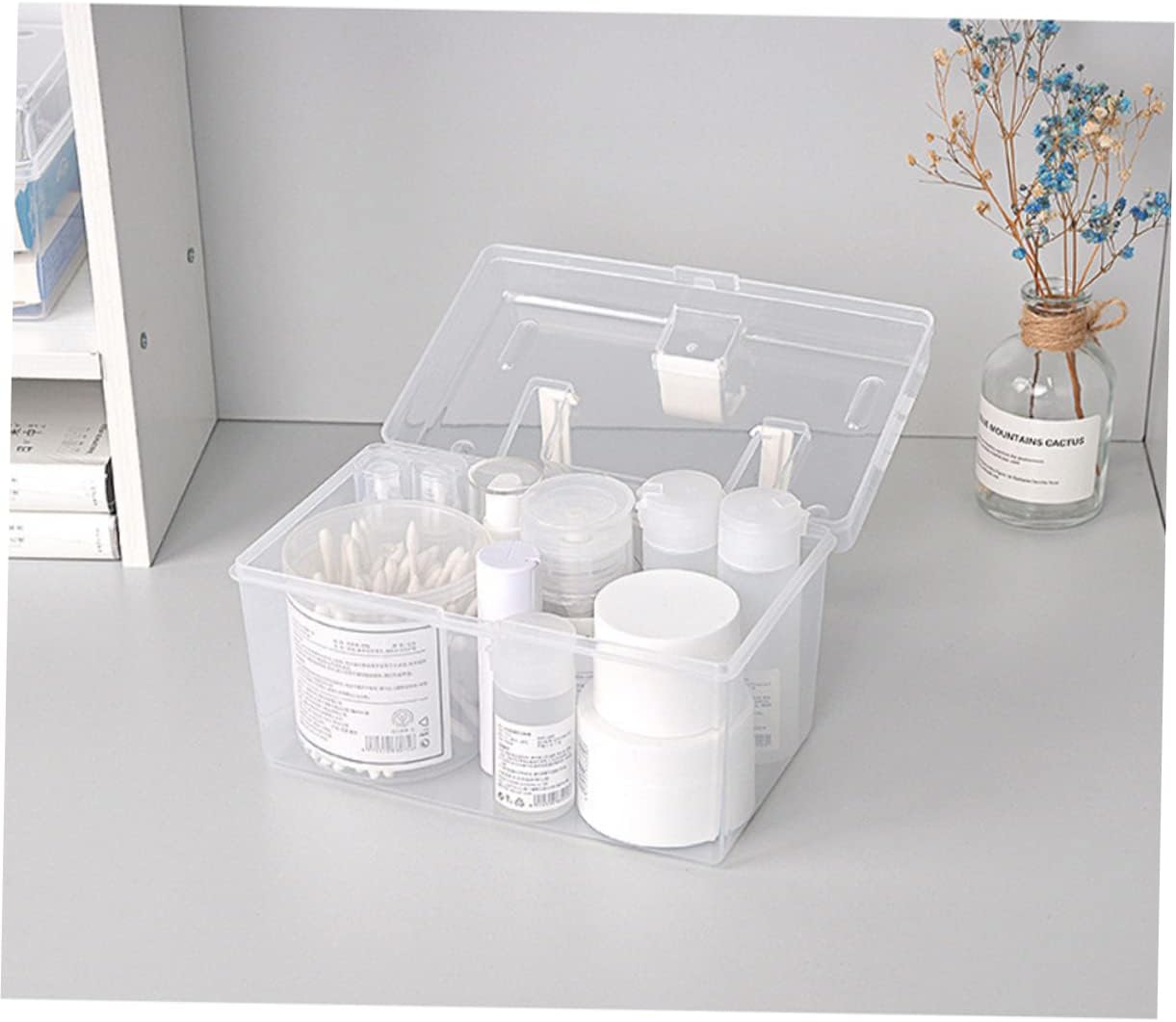 BEBEMOKO Portable First Aid Medicine Cabinet