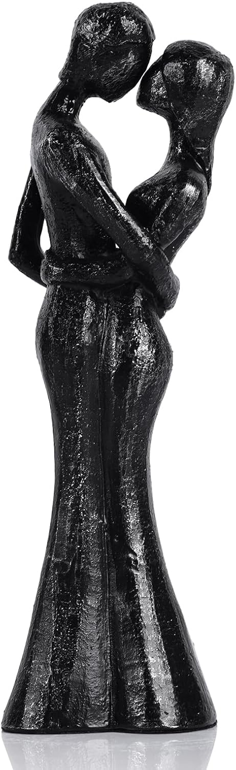 DOVDOV Romantic Couple Sculpture for Home Decor