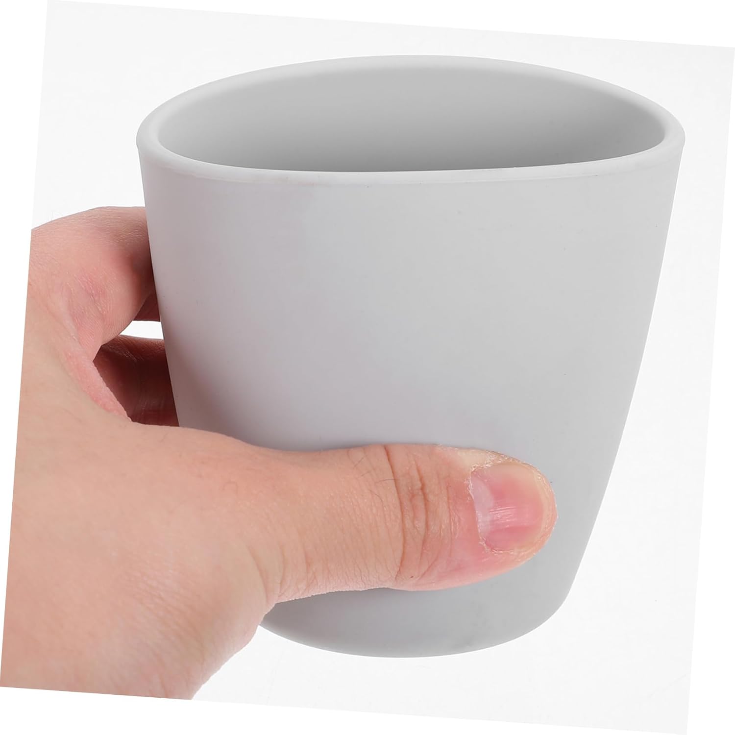 STOBAZA Spill Proof Silicone Water Cup for Kids