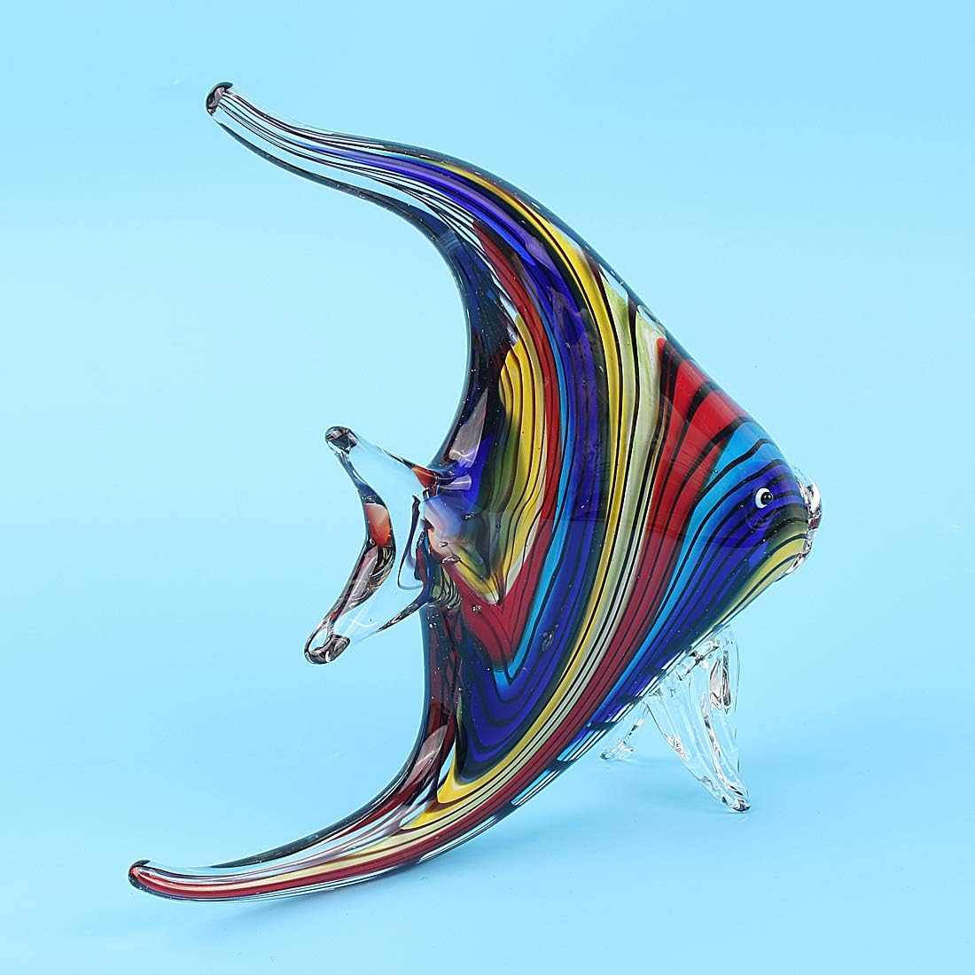Quligeta Tropical Angel Swallow Fish Sculpture