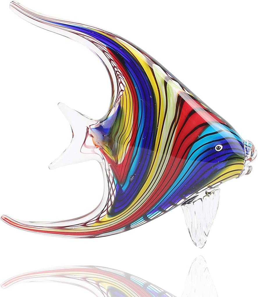 Quligeta Tropical Angel Swallow Fish Sculpture
