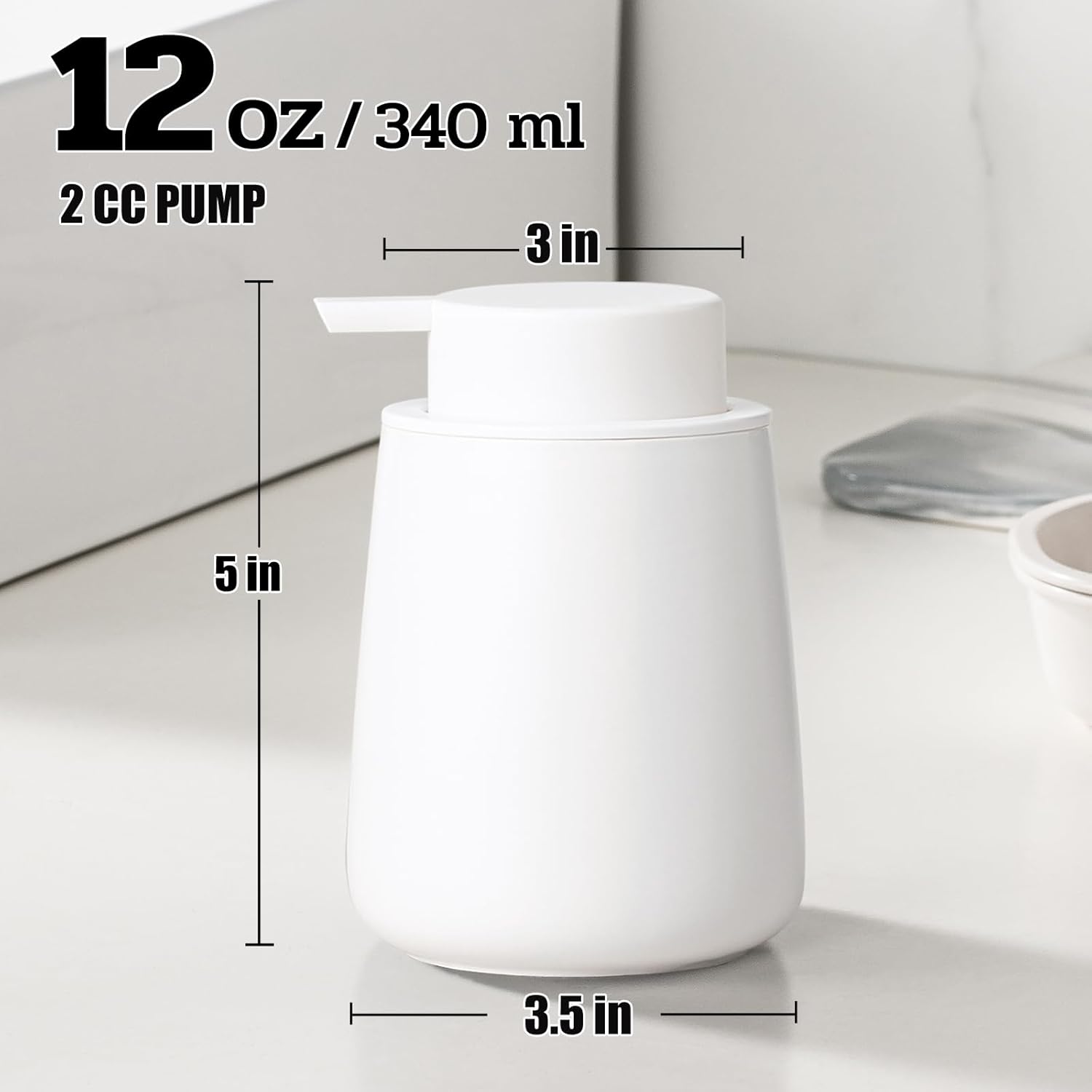 AZMOYAC Foam Soap Dispenser Set 2 Pack 1