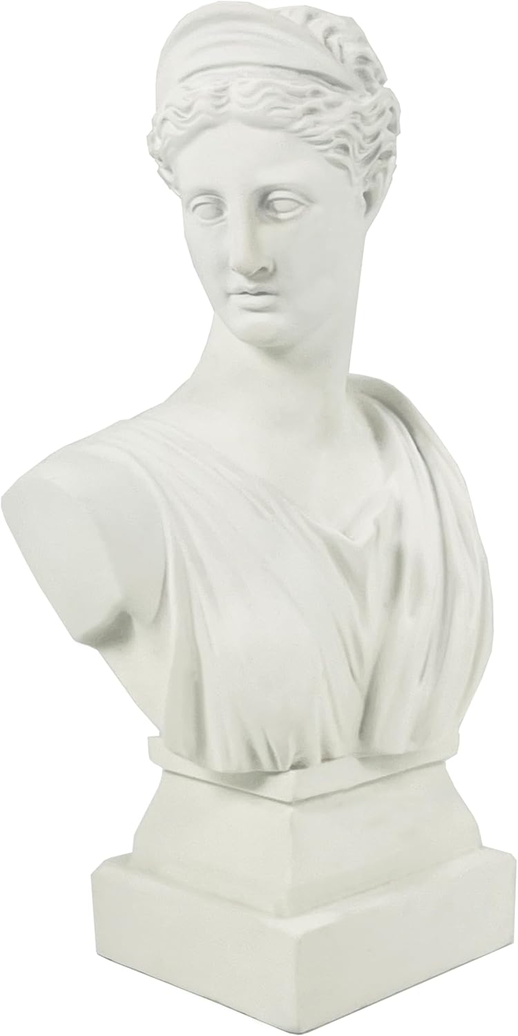 Greek Mythology Diana Goddess Statue Classic Roman Bust 1