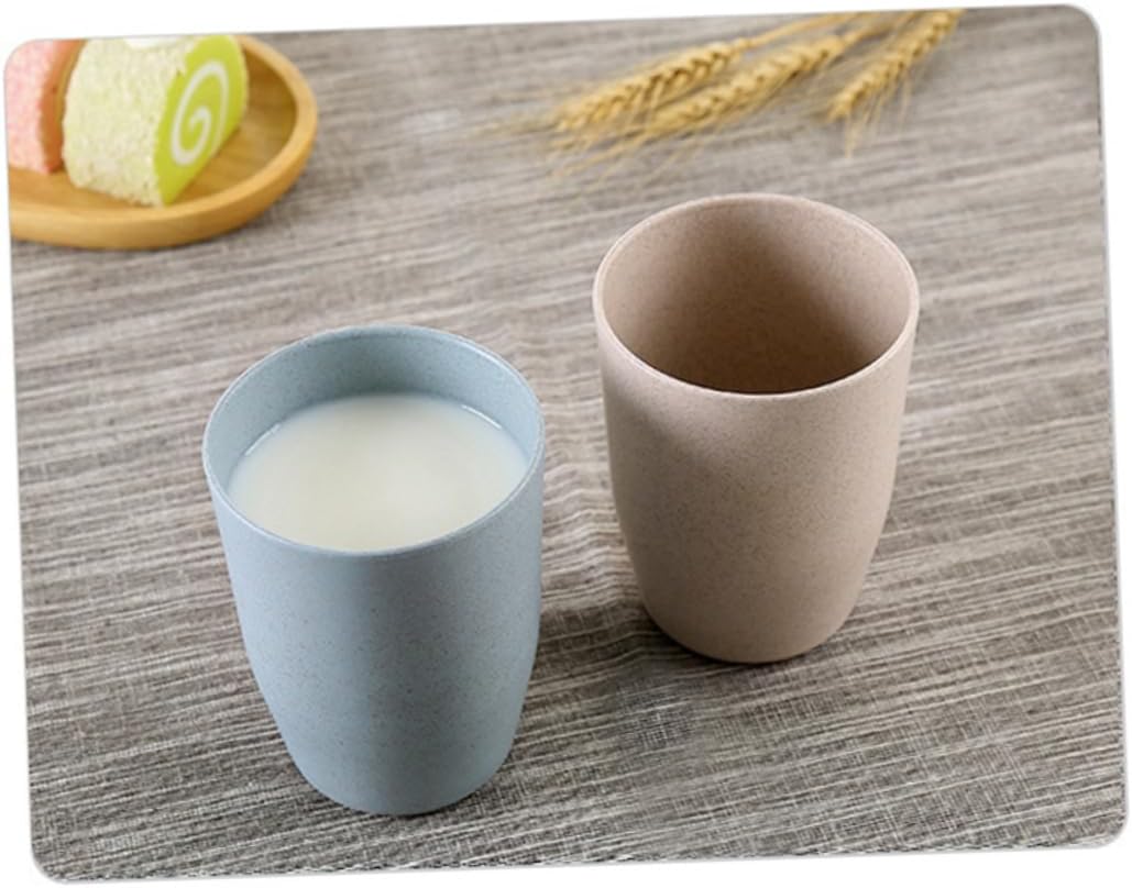 Unomor Bathroom Tumbler Cup with Wheat Stem Design 1