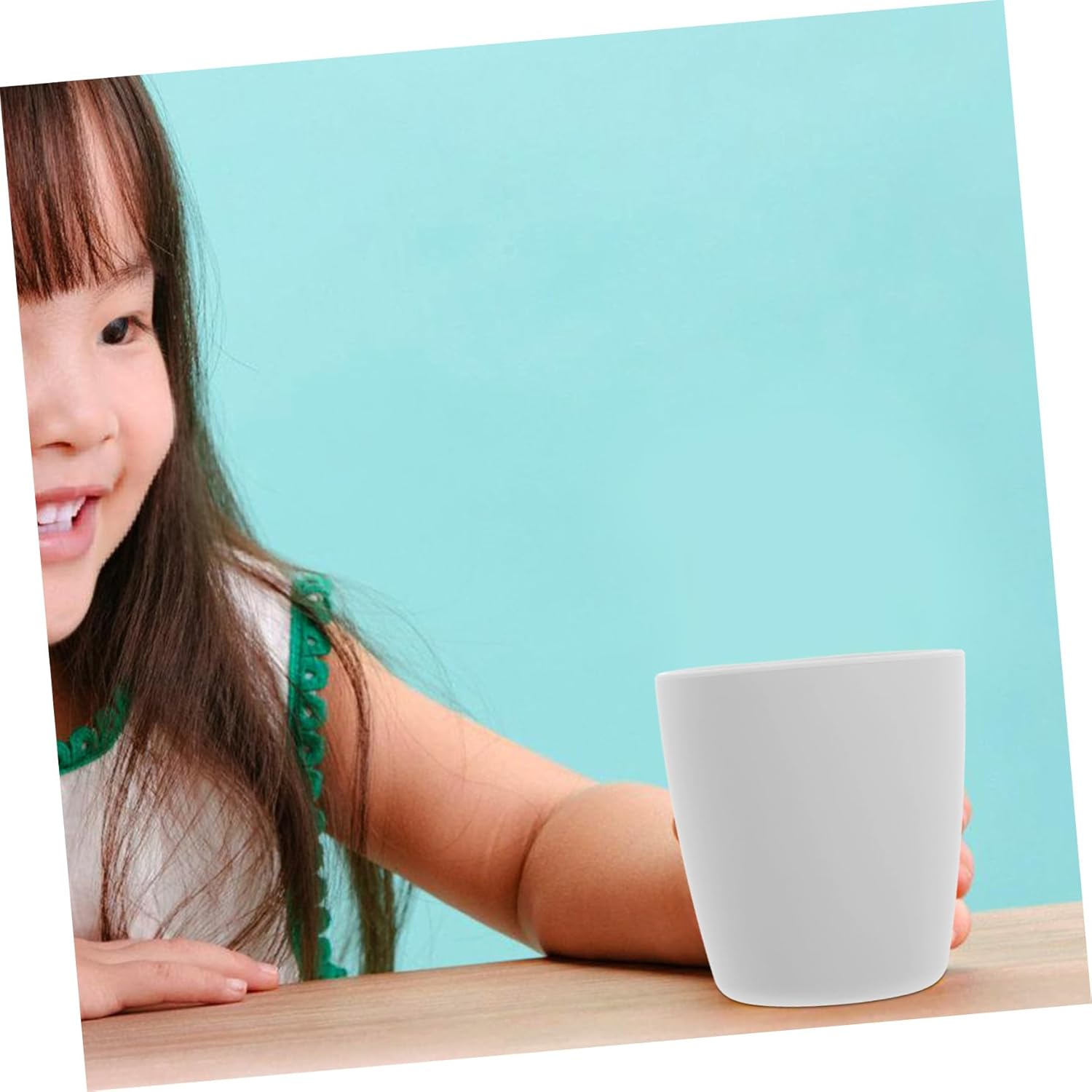STOBAZA Spill Proof Silicone Water Cup for Kids