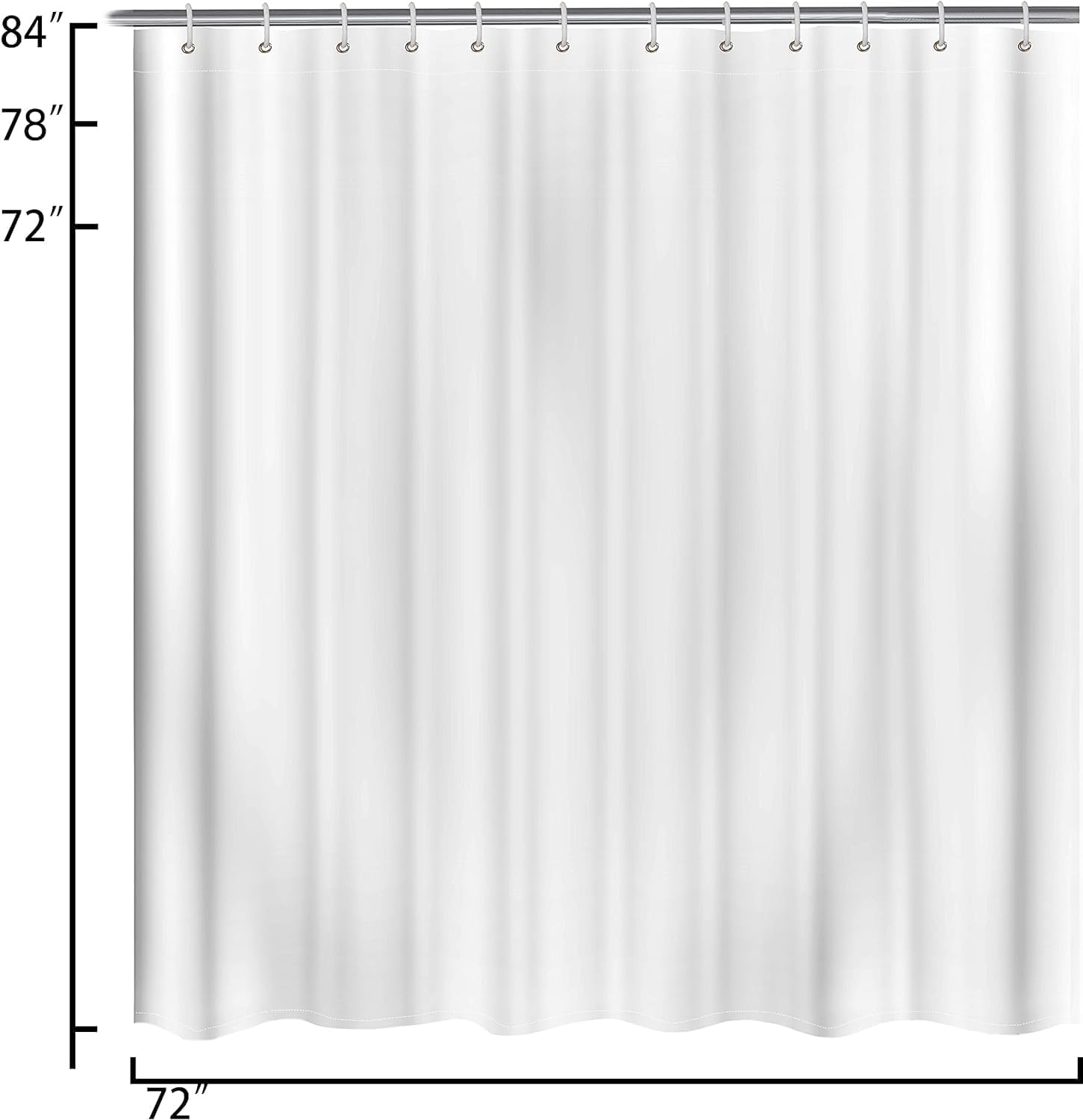 Erosebridal Sports Shower Curtain Set 72x72