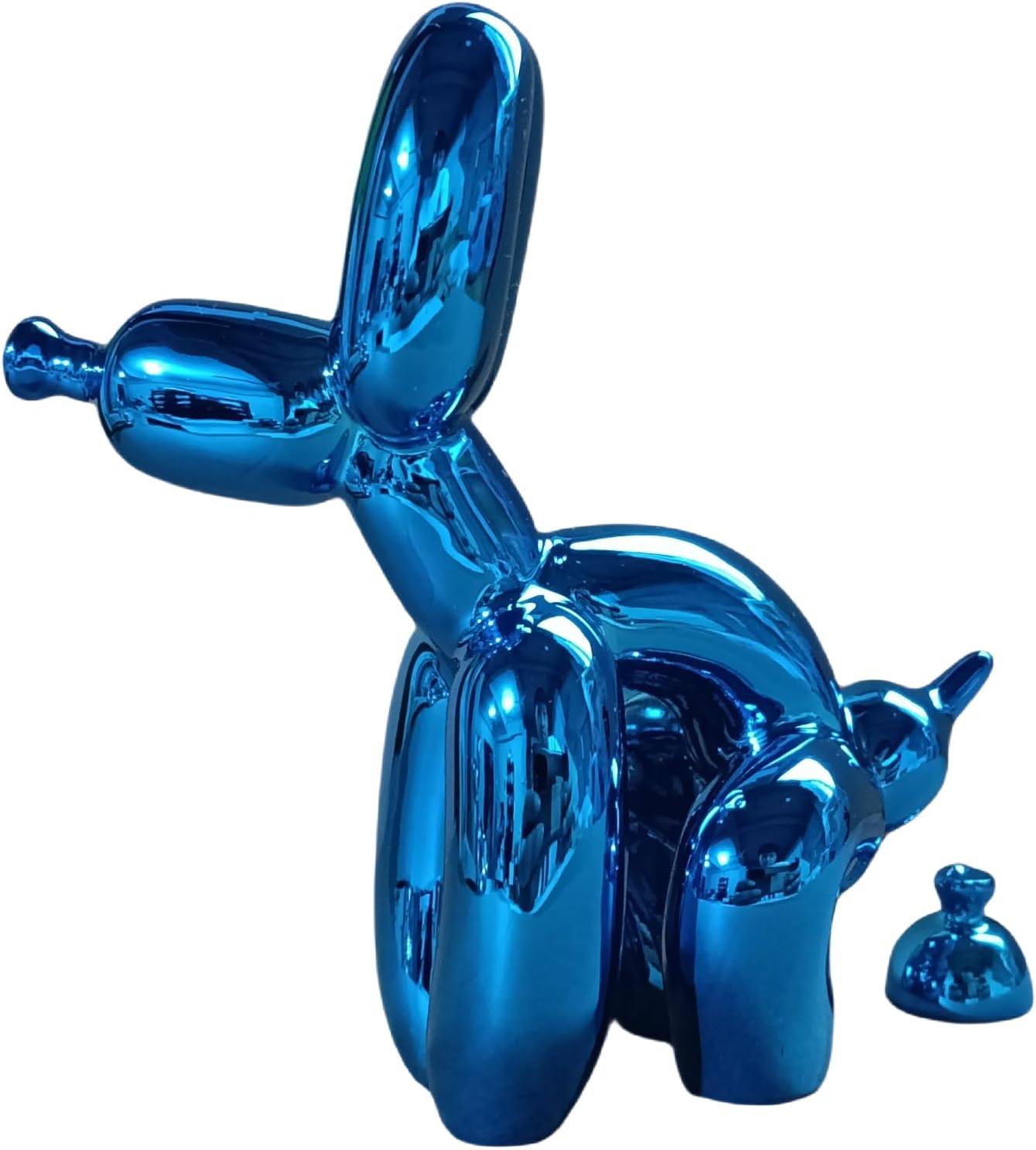 Grotekom Shiny Balloon Dog Mini Statue Blue