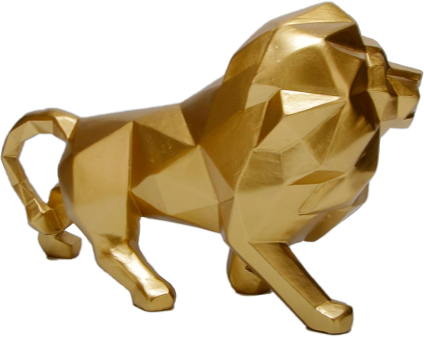 Wisifayardin Golden Lion Sculpture Resin Statue
