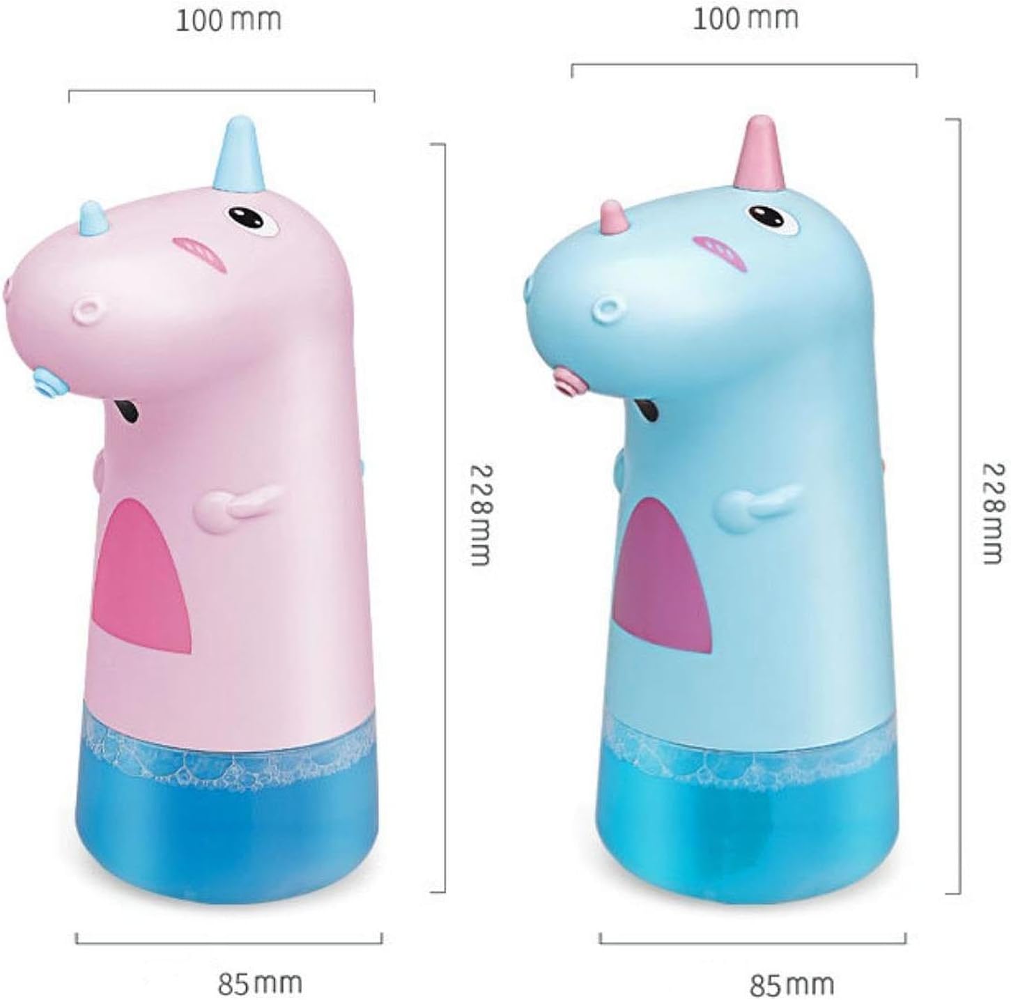 Yajuyi Automatic Pink Soap Dispenser for Kids 1