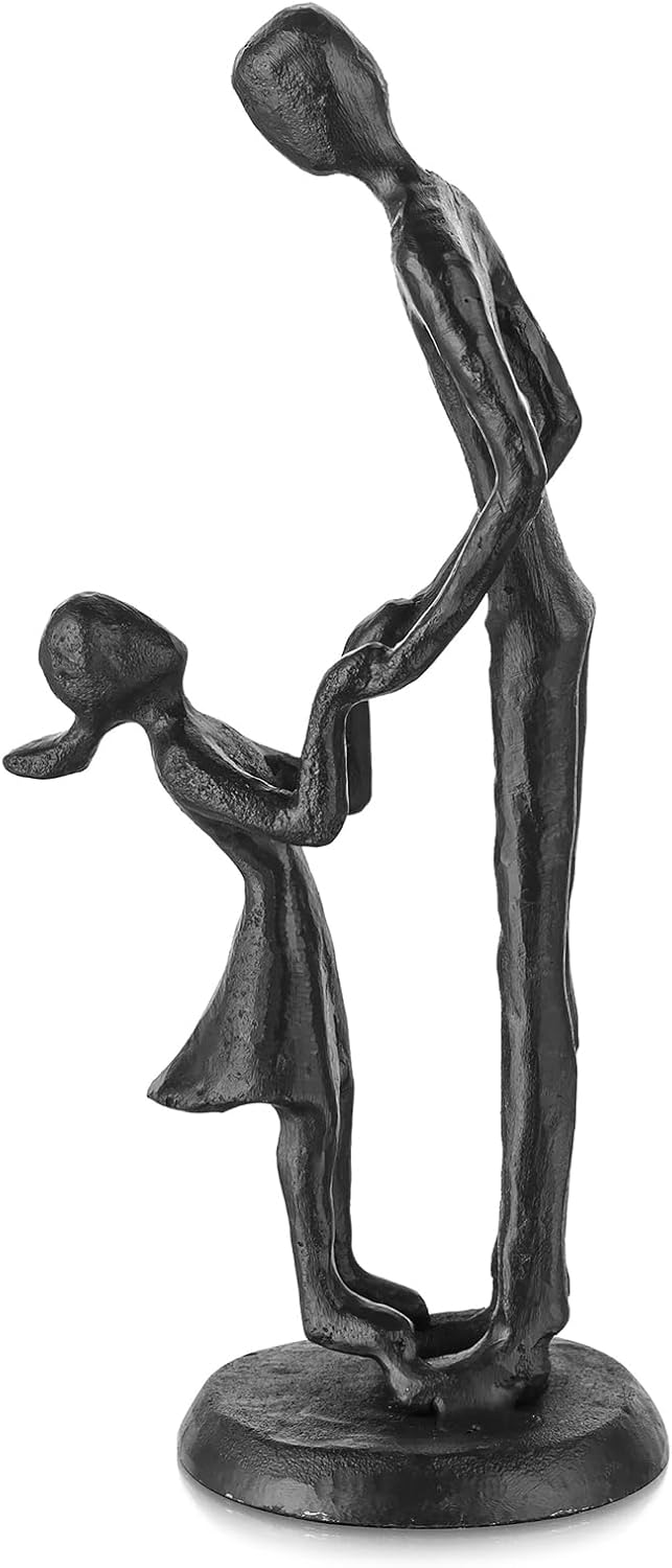 Sziqiqi Dad and Daughter Love Statues