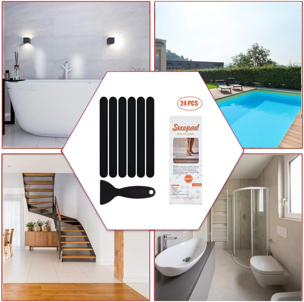 Secopad Anti-Slip Shower Stickers Set