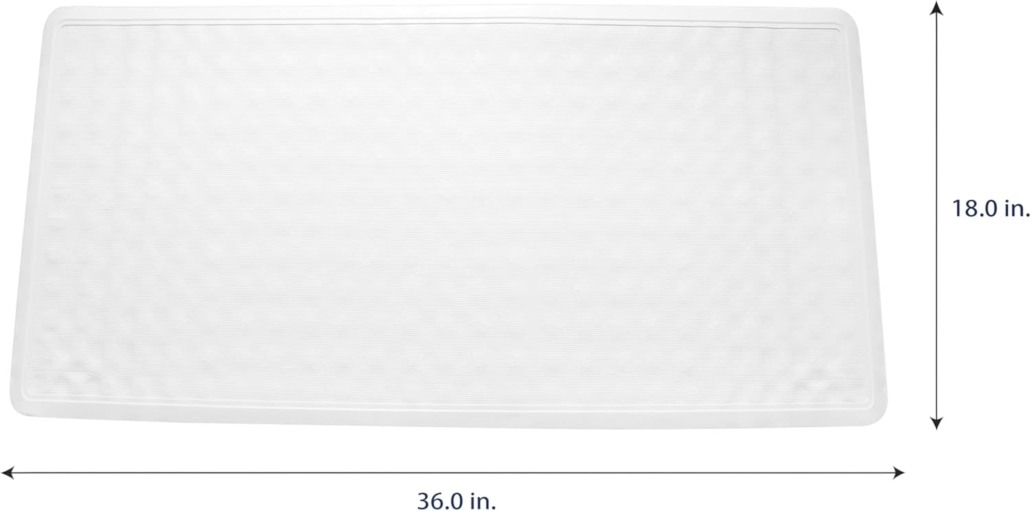 Bath Bliss Jumbo Anti-Slip Bath Mat - 18 x 36