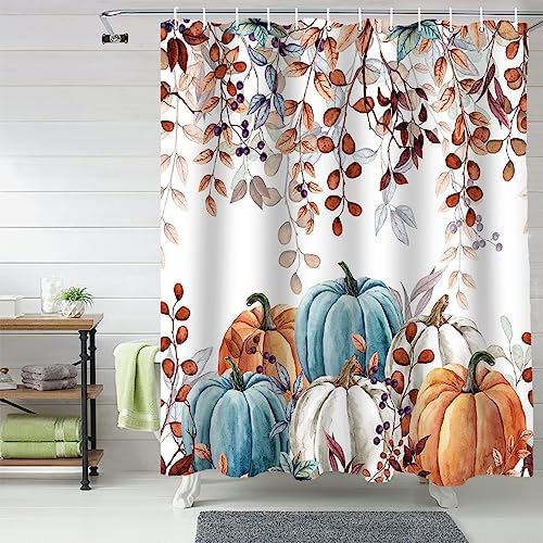 Vandarllin Fall Thanksgiving Shower Curtain Set 1