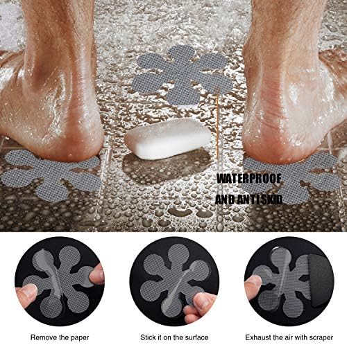 Secopad Bathtub Stickers Non-Slip 12 PCS Safety Treads