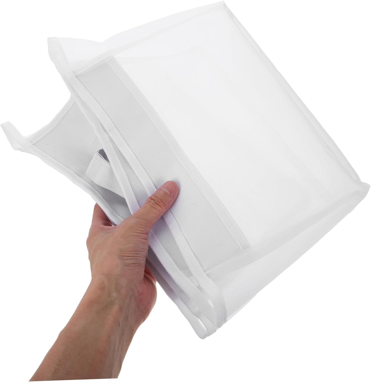 Cabilock Portable Mesh Bath Toy Organizer with Pockets