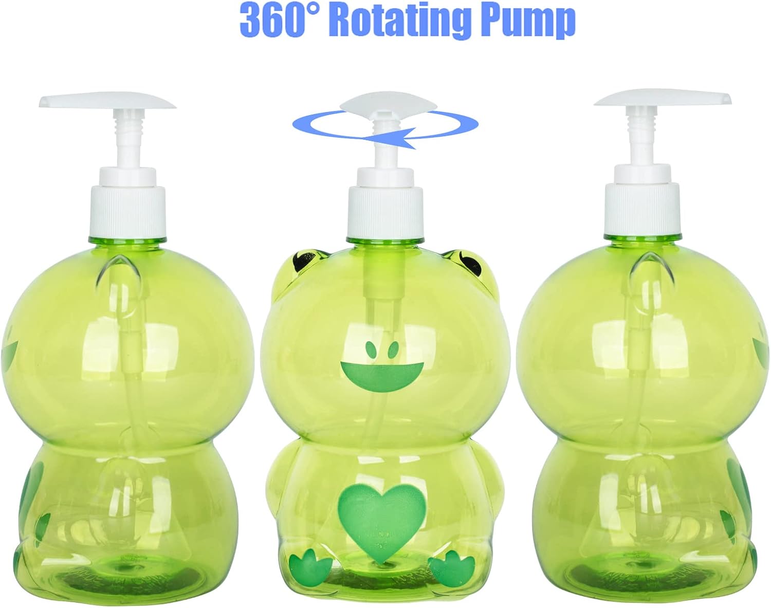 EaicsLaif Frog Hand Soap Dispenser 500ml
