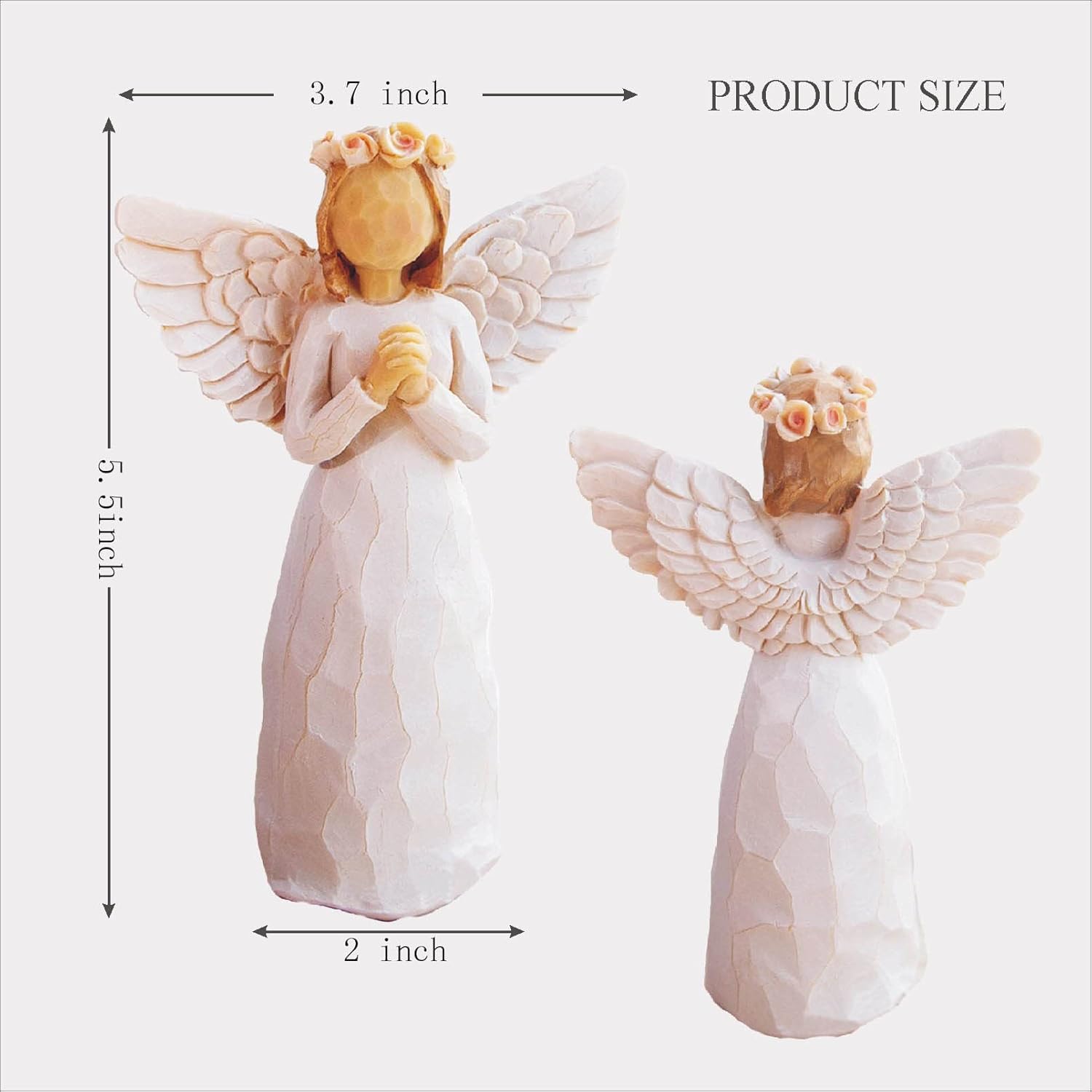Praying Angel Figurine - Sympathy Gift for Loved Ones