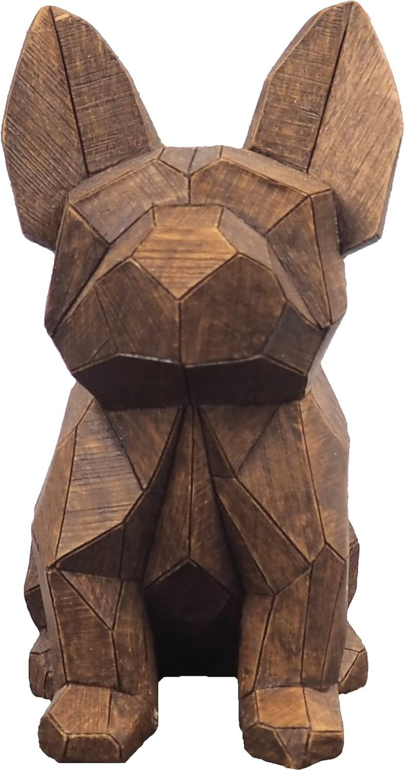 Hymmah Dog Home Decor Statue Rustic Resin Sculpture