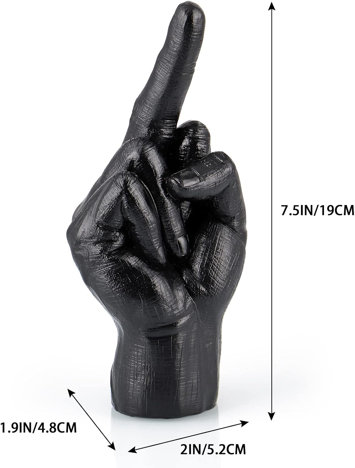 MOLIGOU Hand Gesture Desk Statue Decor