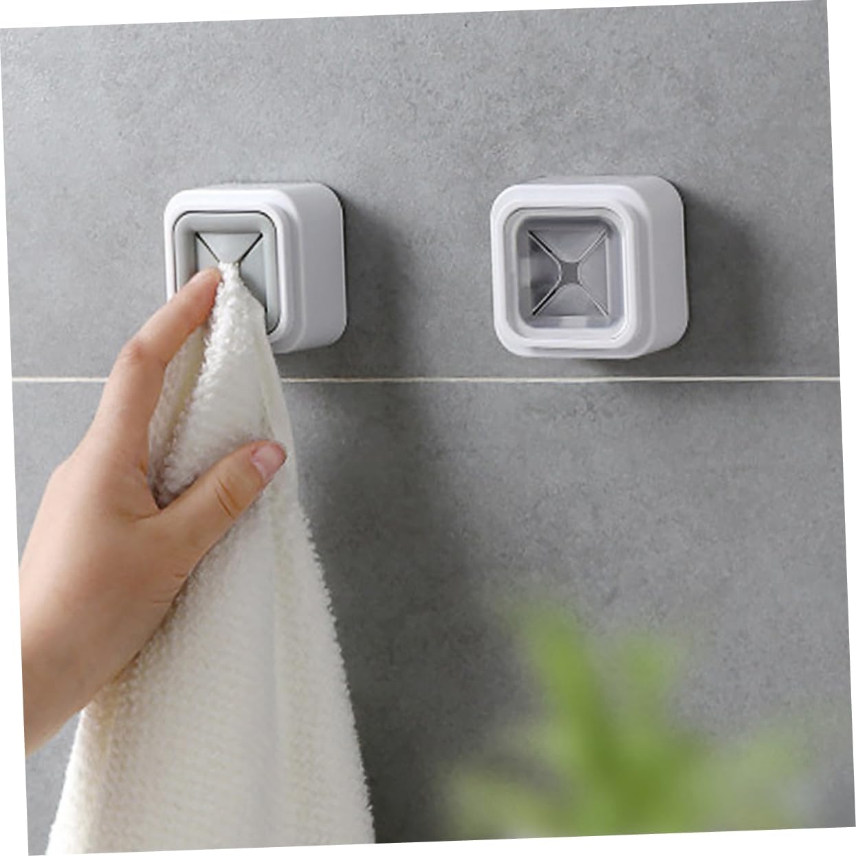 PRETYZOOM 3Pcs Wall Mounted Towel Racks