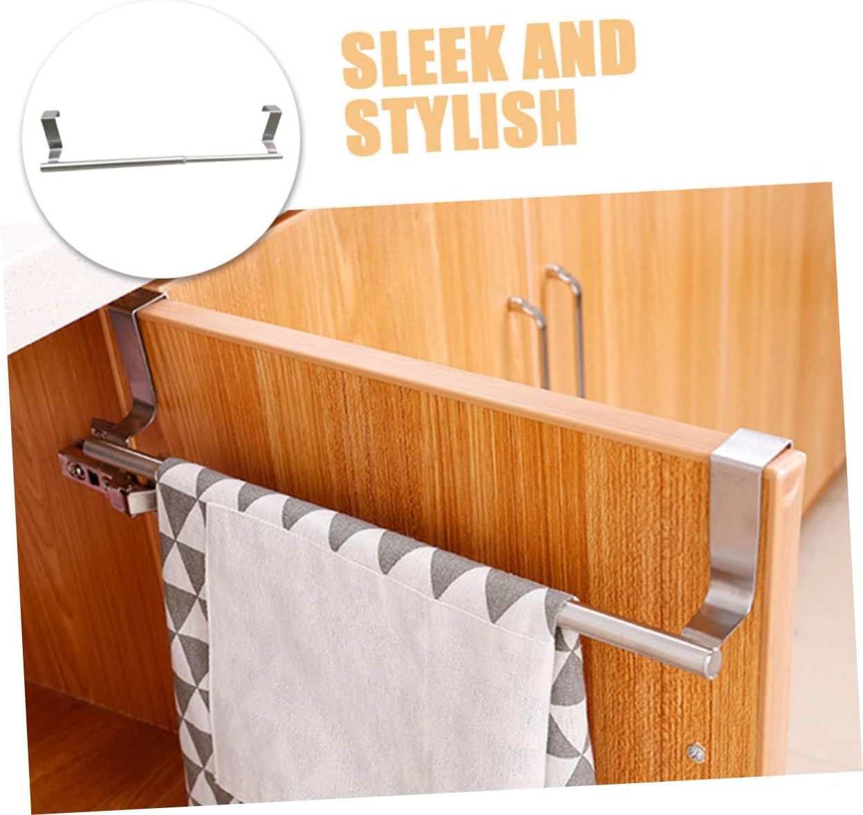Zerodeko Expandable Wall-Mounted Towel Holder