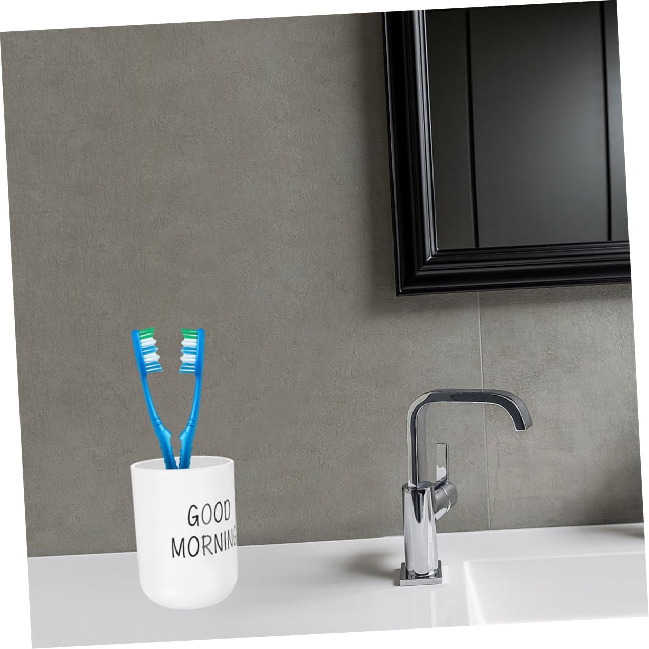 Tineasur Bathroom Tumbler Cup Reusable Unbreakable Plastic