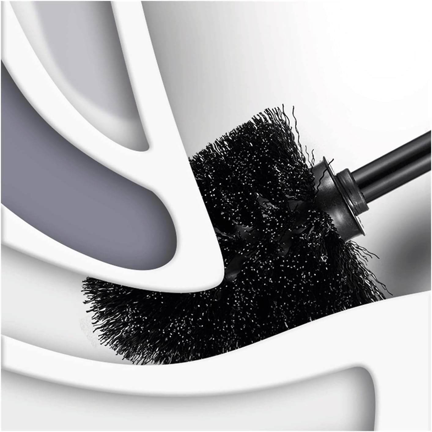 YANZHEXIN Strong Bristles Toilet Brush with Long Handle