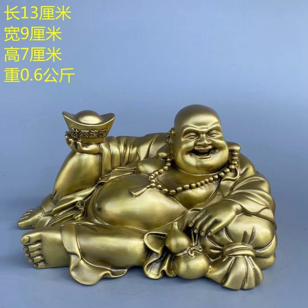 Ecqizer Feng Shui Buddha Statue for Good Luck