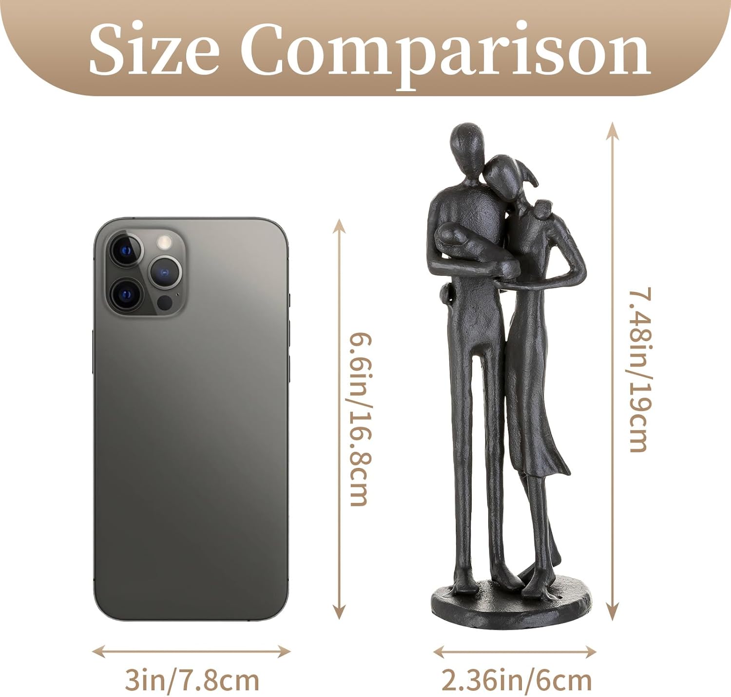 Sziqiqi New Parents Gift Figurine Set