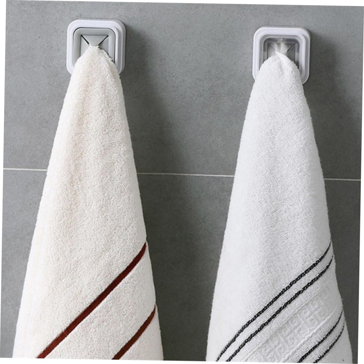 PRETYZOOM 3Pcs Wall Mounted Towel Racks