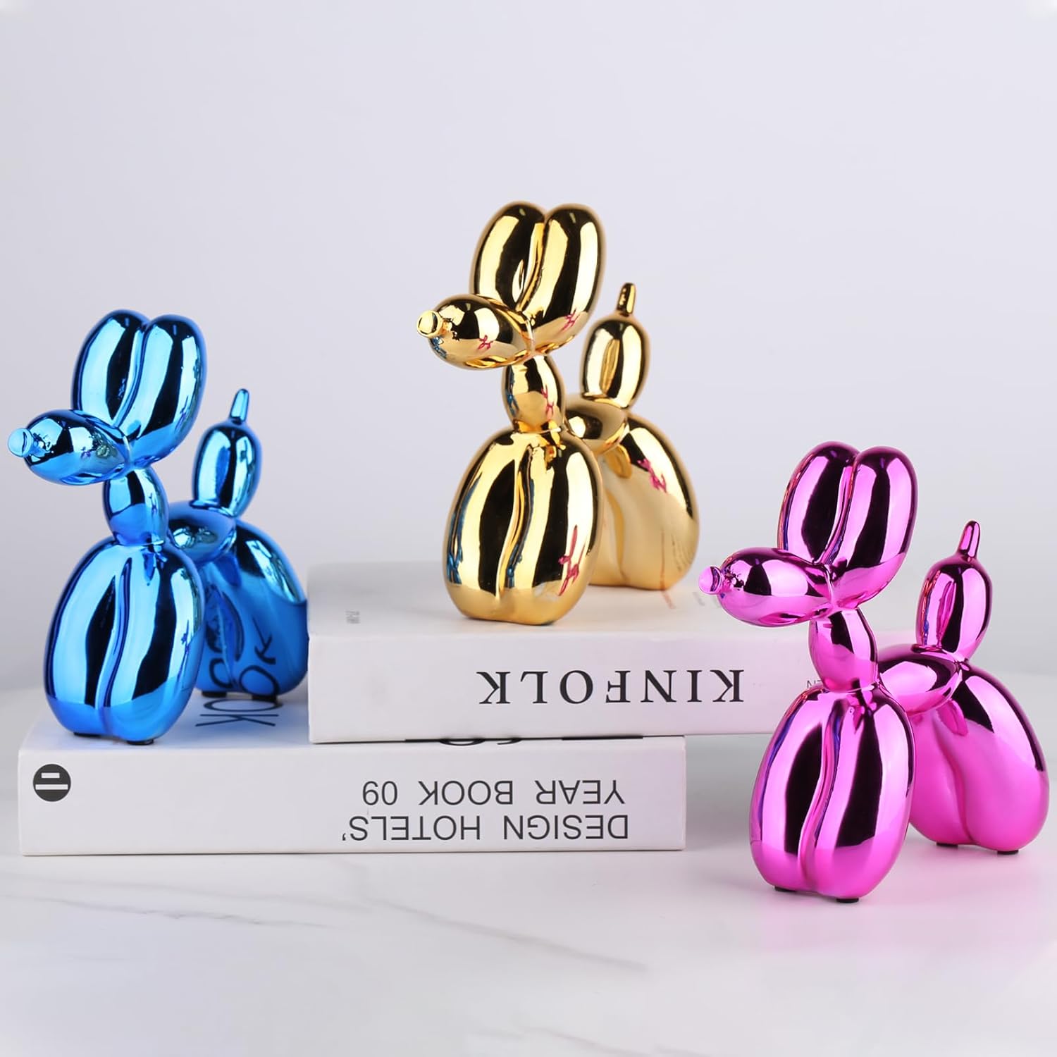 Balloon Dog Sculpture Modern Home Decor Art