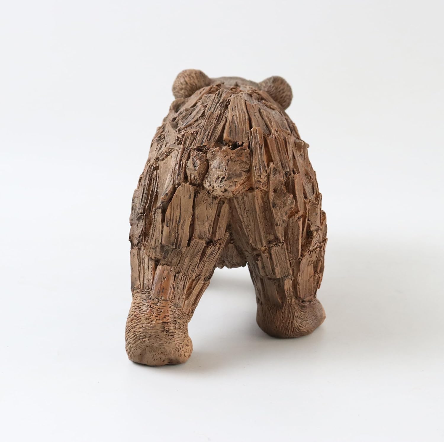 Hymmah Brown Bear Statue Rustic Home Decor