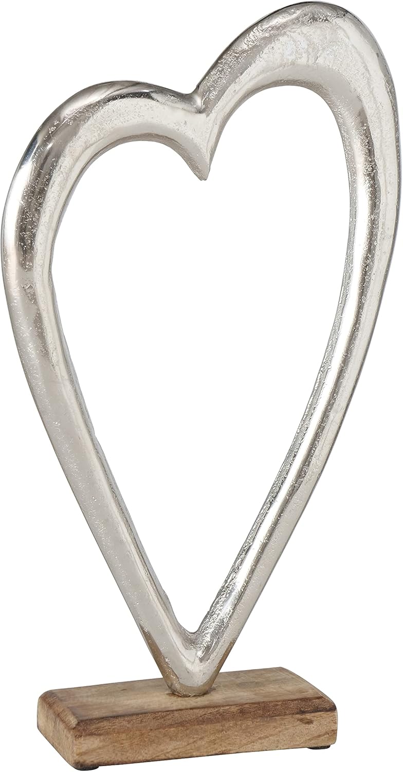 WHW Eternity Heart Sculpture 1625 Inches Tall