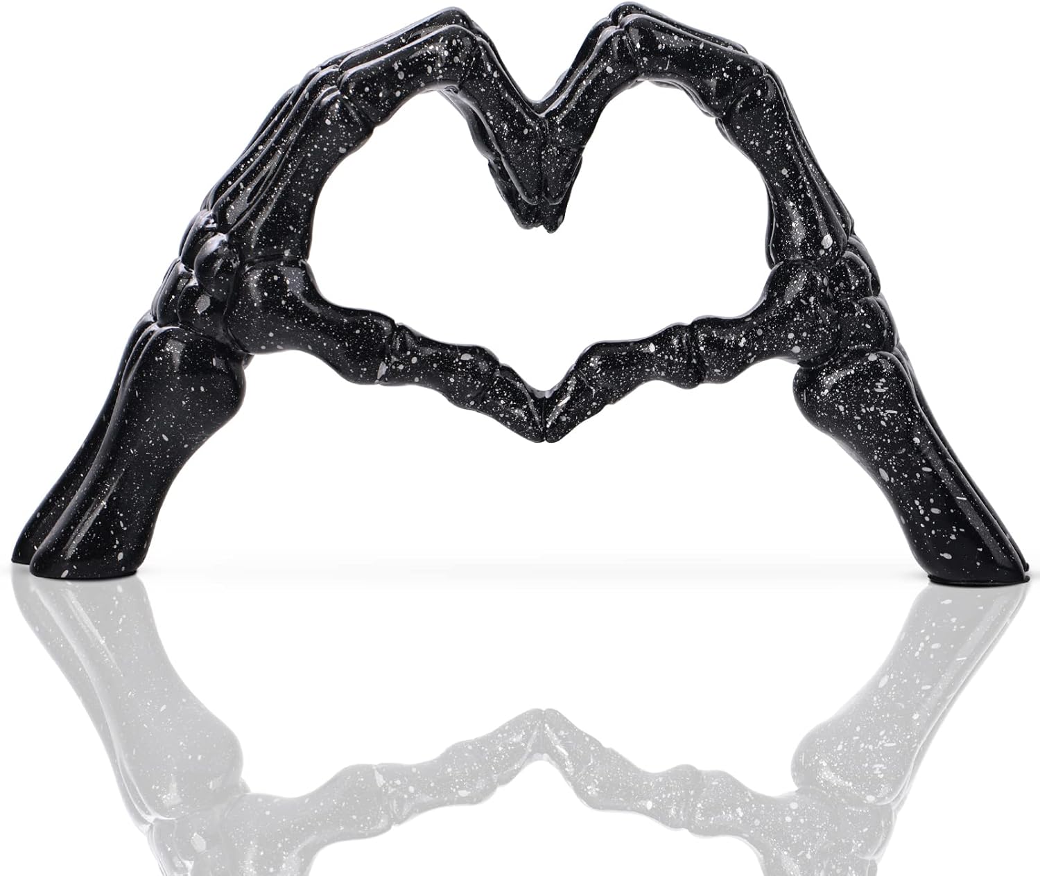 LCCCK Heart Gesture Couple Statue Modern Desk Decor
