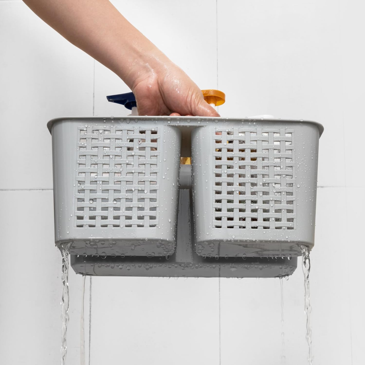 Tiawudi Portable Shower Caddy with Handle